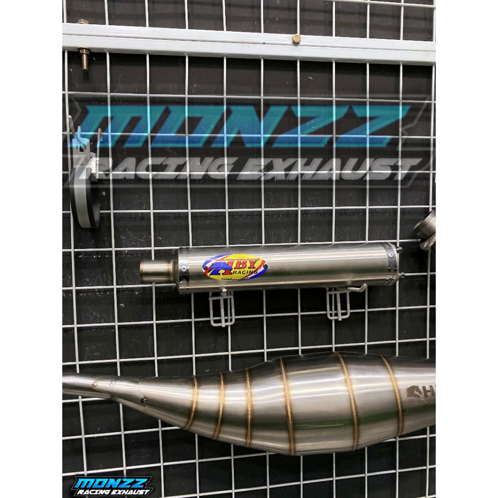 Knalpot Racing Ninja r rr ss HBY Stenlis Full