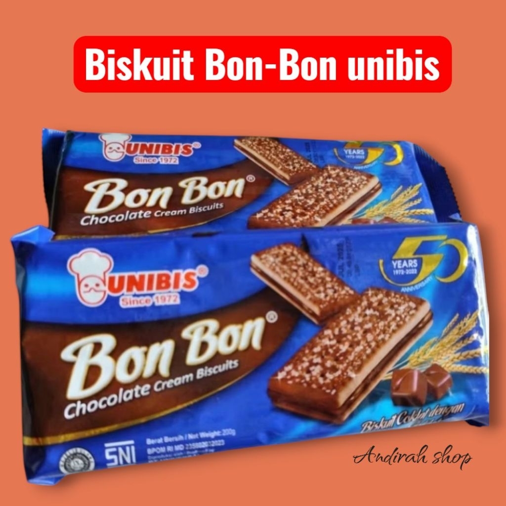 

Biskuit Bon-Bon Unibis chocolate cream 200gr