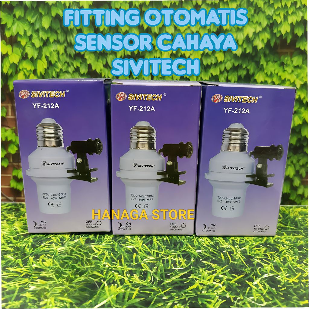 Fitting Sensor Cahaya/Fitting Otomatis/Fitting Sivitech