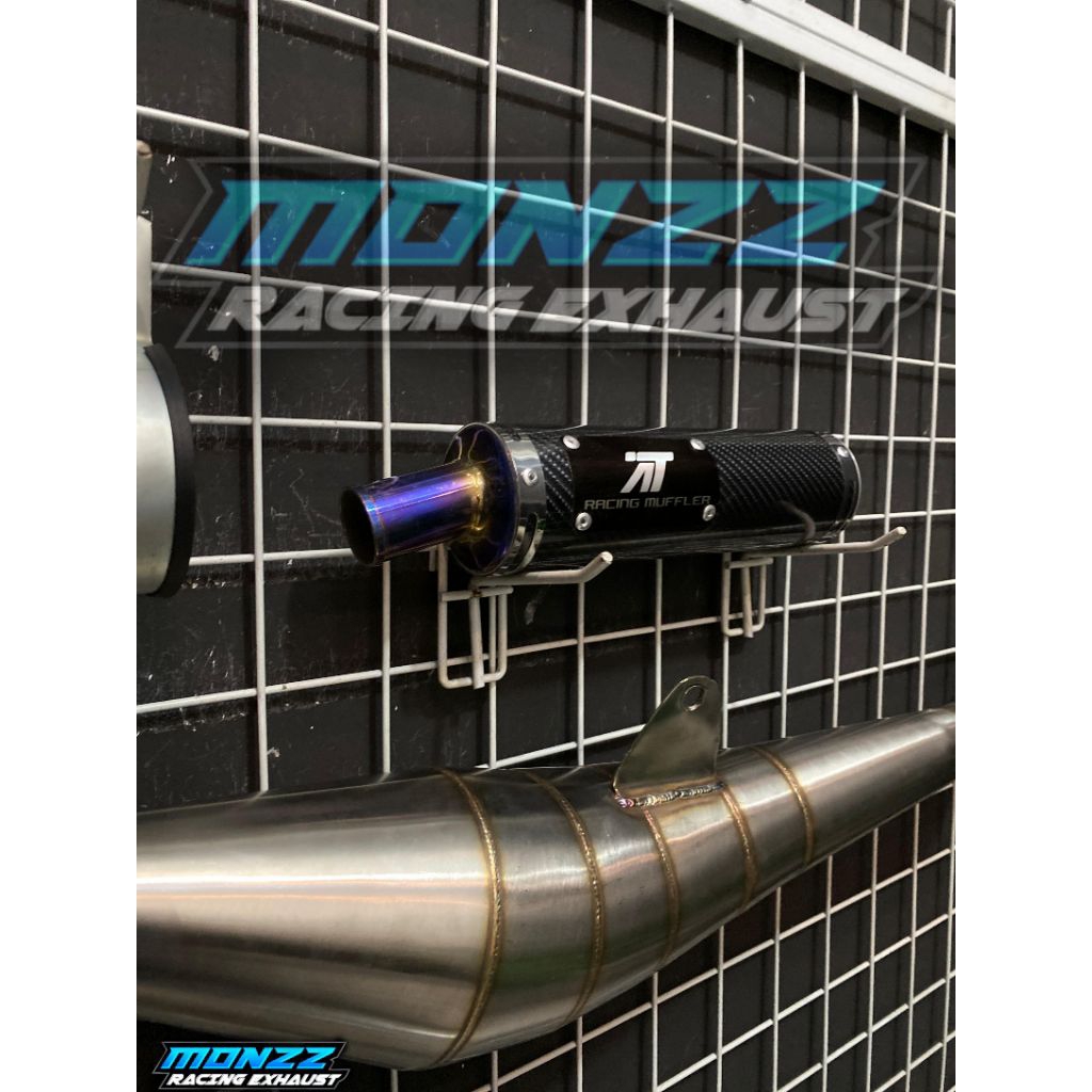 Knalpot Racing Fizr Samping Fullset Aitech Carbon