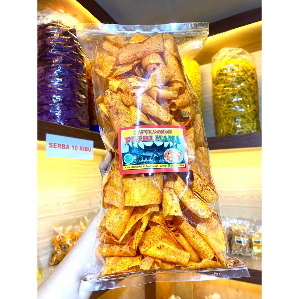 

KERIPIK TALAS BALADO (500gr) - talas balado / sanjai khas minang / oleh oleh khas padang