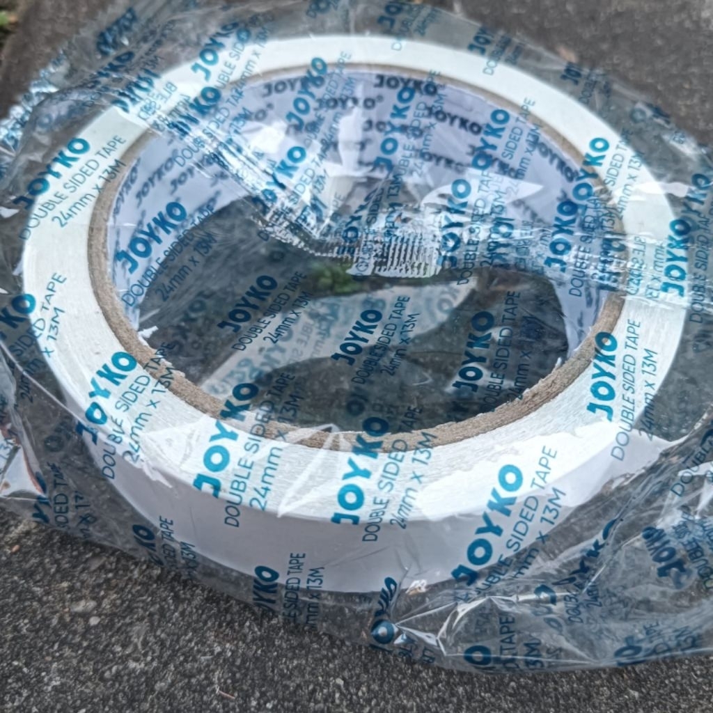 

1 Pcs Double Tape 1 inch Joyko Lakban Isolasi ATK Grosir