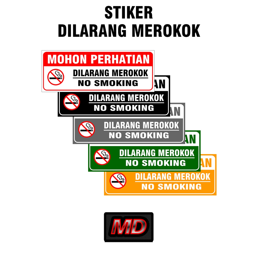 

STIKER DILARANG MEROKOK (LAMINASI GLOSY)