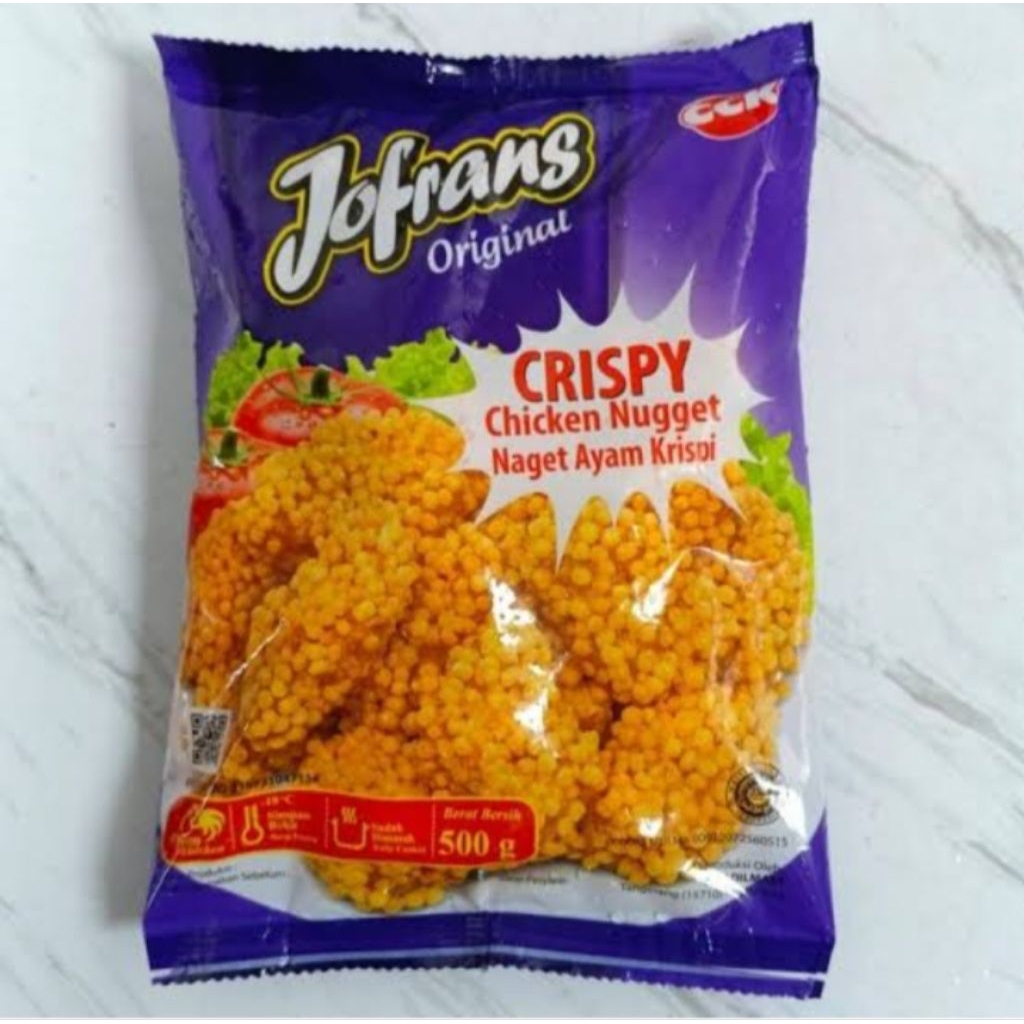

JOFRANS NUGGET CRISPY BUBLE BERAT 500G