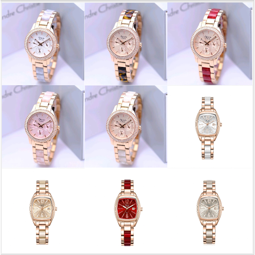 JAM TANGAN WANITA ALEXANDRE CHRISTIE AC 2914  / AC 2932 / AC 2463 / AC 2b63 ALEXANDER CHRISTIE WANIT