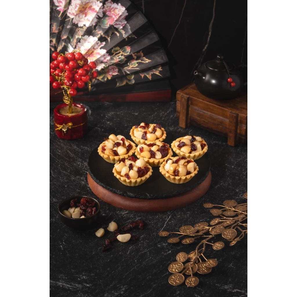 

Macadamia Tart - Snack cemilan sehat kue macadamia