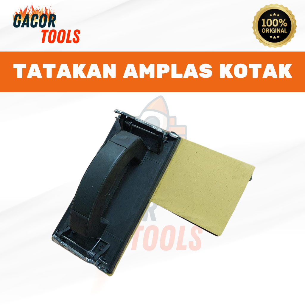 Tatakan Amplas Kotak / Amplas Tangan / Sander Tangan Manual