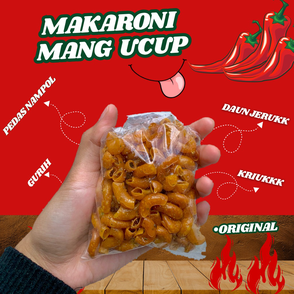 

Makaroni Kering Dengan Daun Jeruk Original 50g