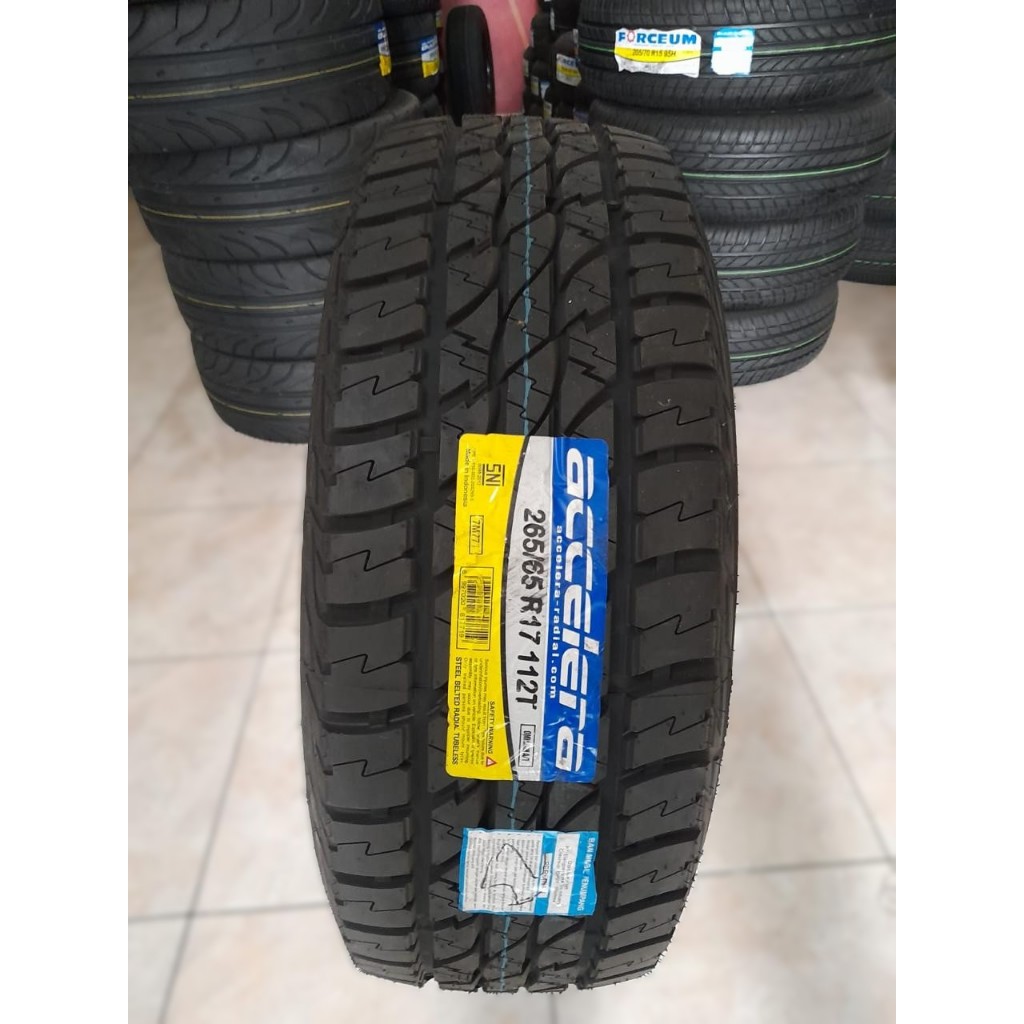 ban mobil ukuran standard 265 65 r17 accelera omikron at ban mobil semi kasar 265/6 5 r17 accelera