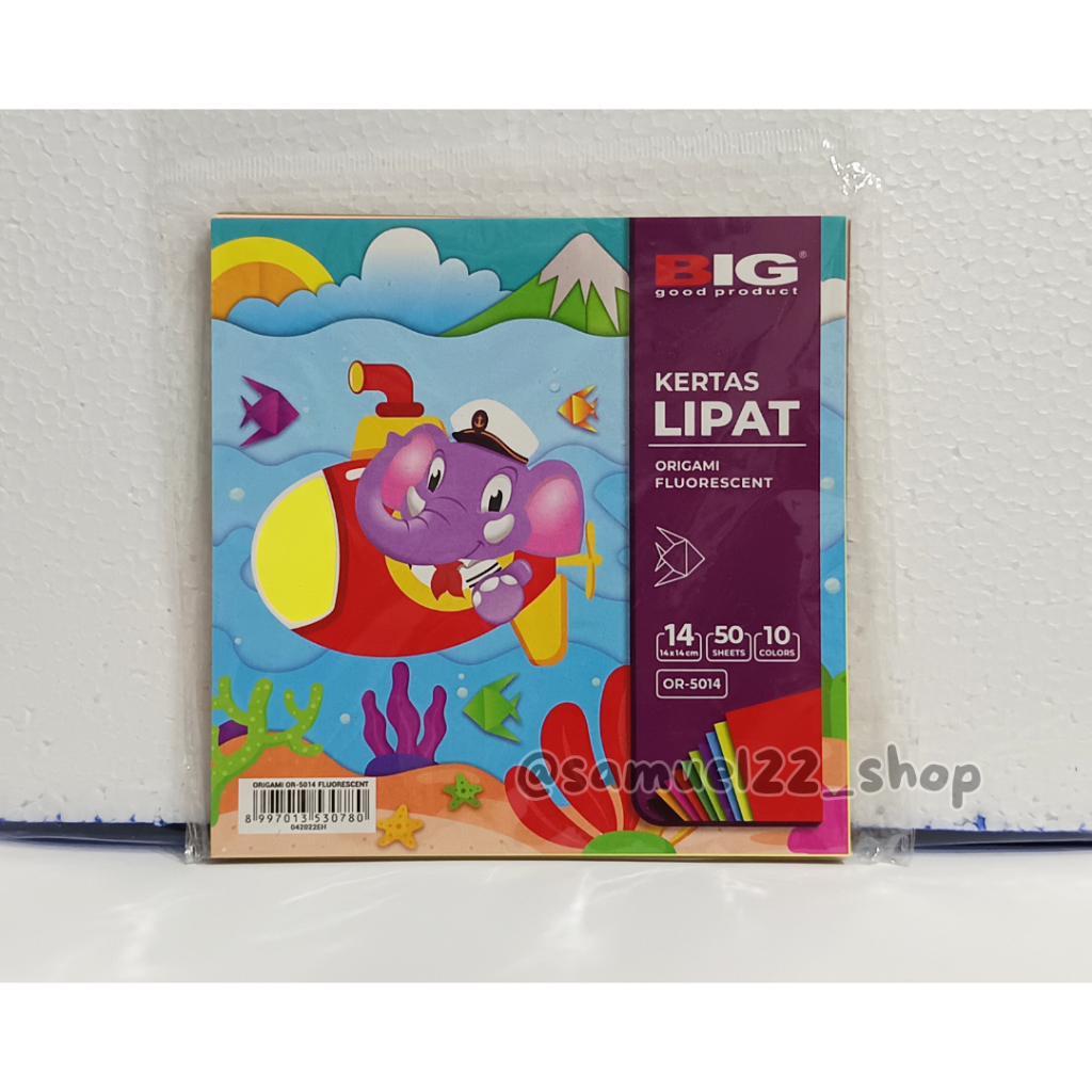 

Kertas Lipat / Origami Paper BIG 14 × 14 14x14 1414 Isi 50 Lembar