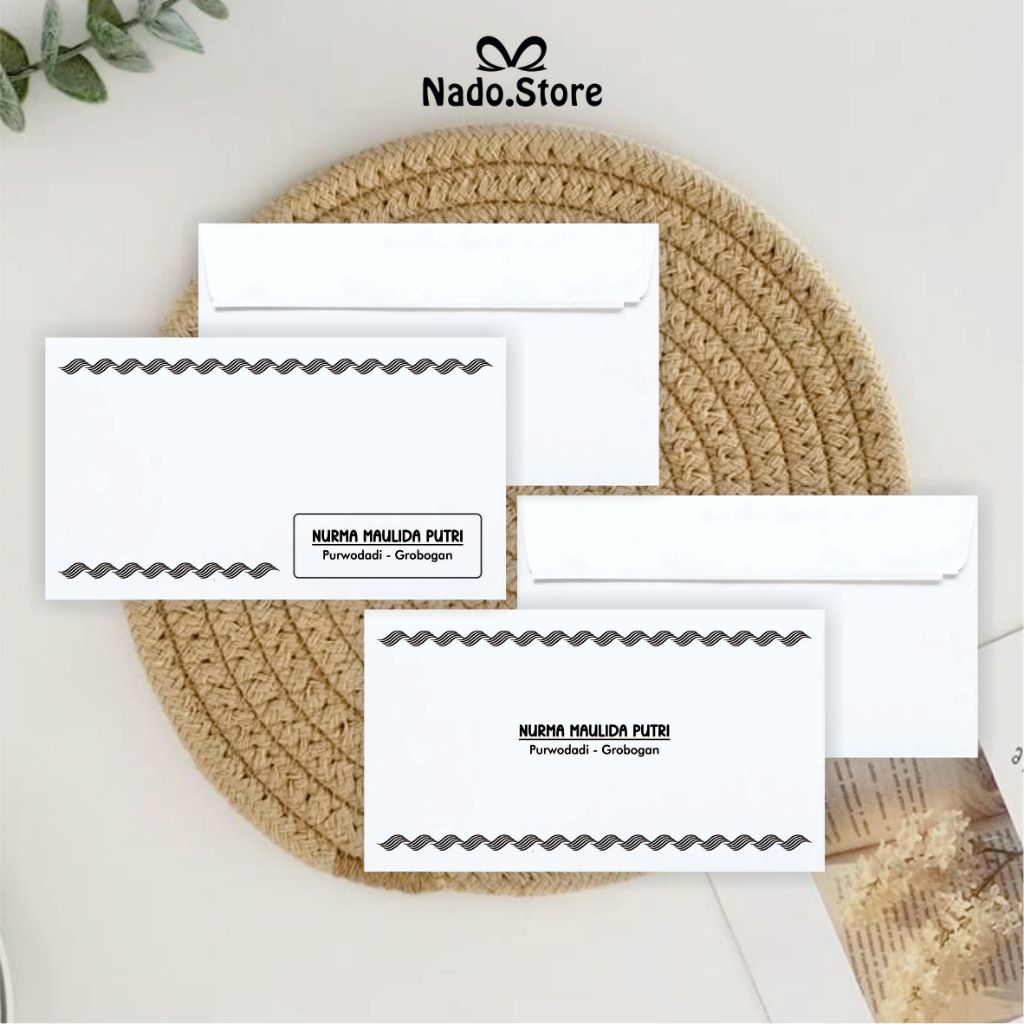 

Amplop Kondangan 01 Custom Siap Pakai Hitam Putih Aestetik Simpel