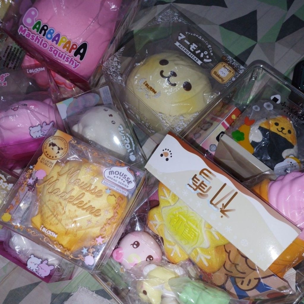 SALE SQUISHY IBLOOM, RARES,. MURAH MERIAH RESTOCK NEW, MARMO IBLOOM NEW MIDO NEW