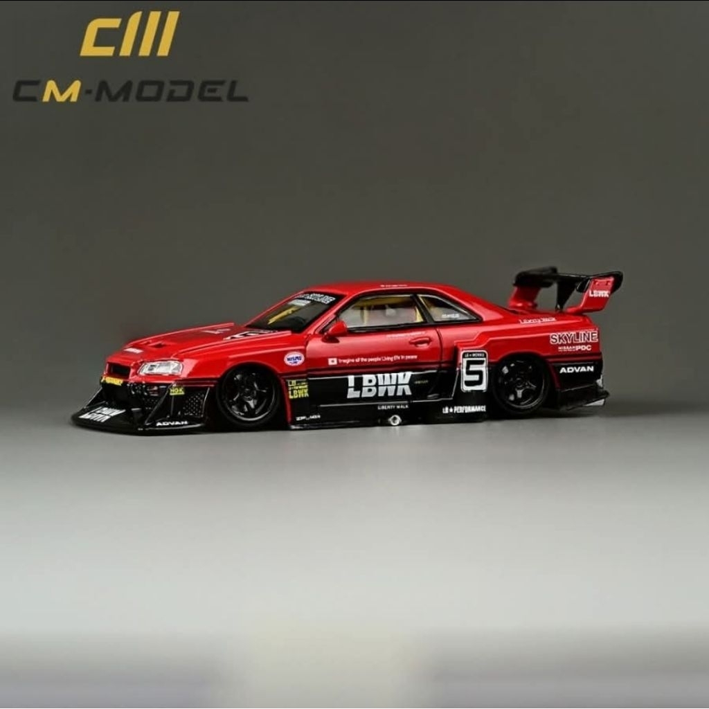 Cm Model LBWK Nissan skyline er34