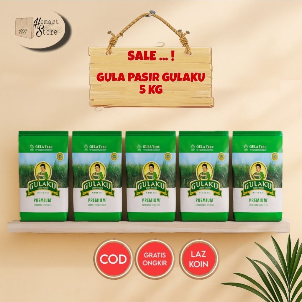 

Gula Pasir Gulaku Paket 5 Kg Termurah Gula Pasir Gulaku Murah