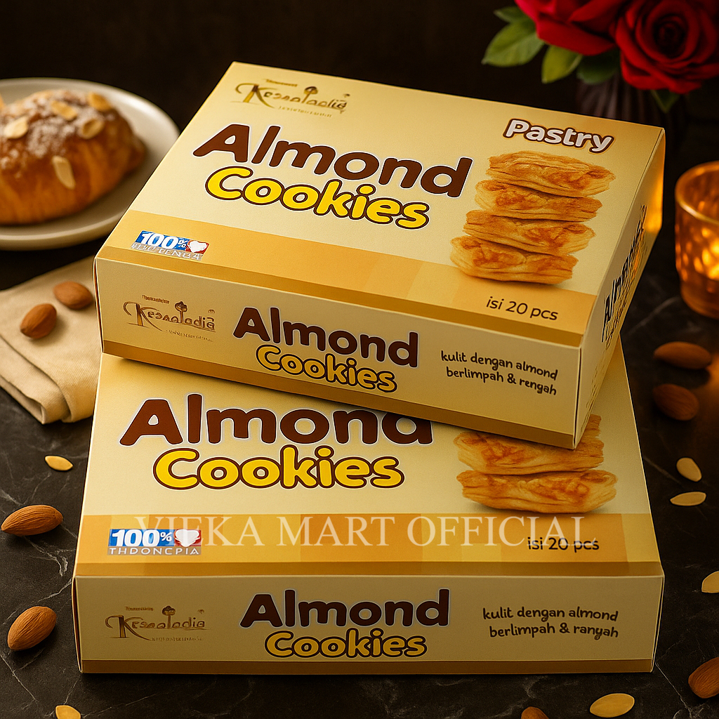 

Kunang Almond Cookies Pastry isi 20