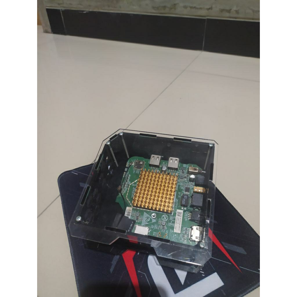 STB HG680P CASING AKRILIK DAN HEATSINK