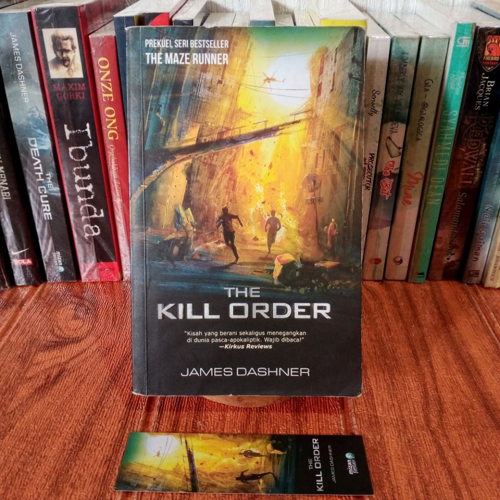 Novel The Kill Order seri Maze Runner James Dashner Original Indonesia