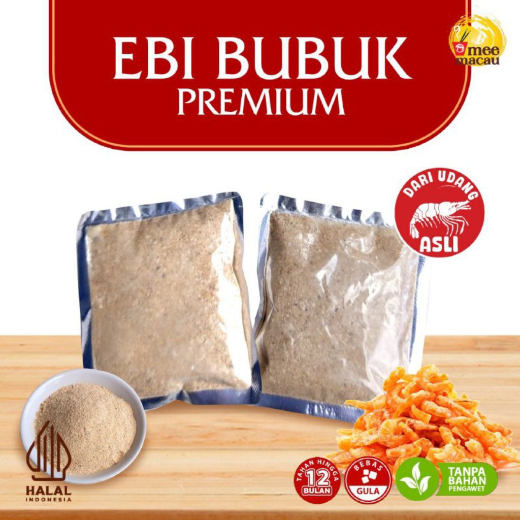 

Ebi Bubuk Udang Asli 25 gram | Udang Ebi Asli Udang Kering Berkualitas Premium Bumbu Dapur Rempah