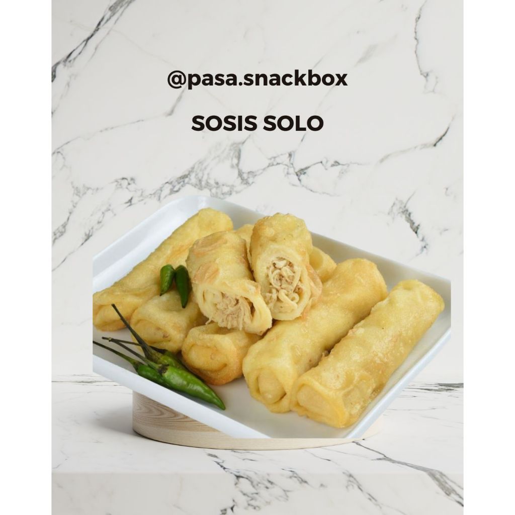

Sosis Solo - PASA Snack Box, Jajanan Tradisional, Snack meeting, Arisan, Hampers, Jajanan Pasar