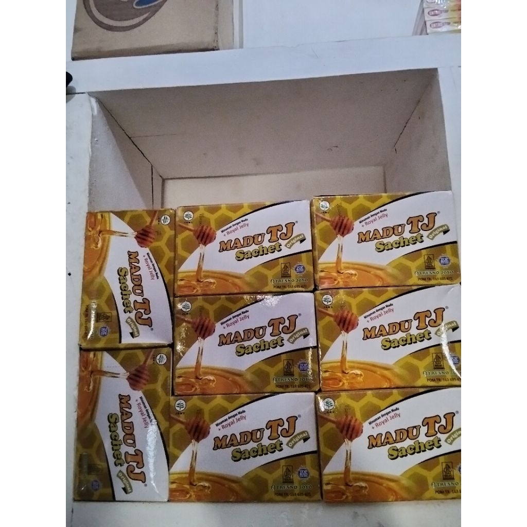 

madu TJ sachet 3kotak