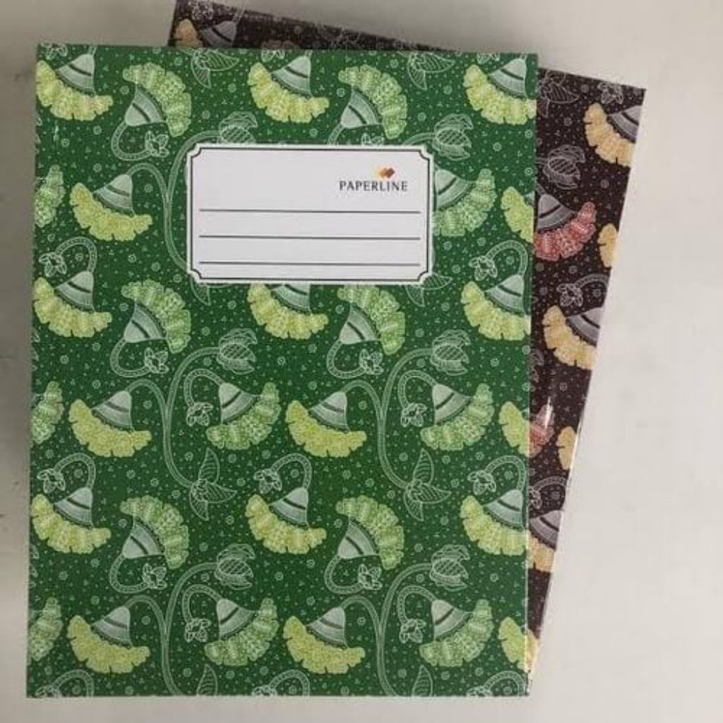 

buku tulis hard cover quarto 100 lembar paperline original