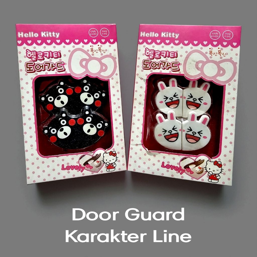 LINE Karakter - Door Guard Pengaman Pintu Mobil