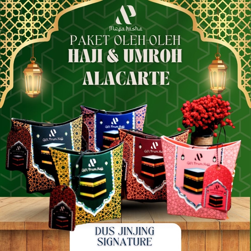 

Dus Jinjing Signature Oleh-oleh haji & umroh | Alacarte Series - Megapasha Store