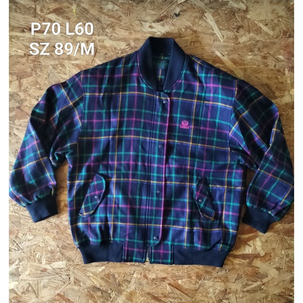 jaket tartan superior