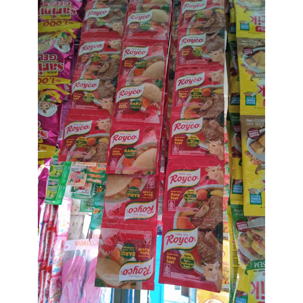 

roico isi 12pics berat 8 gram