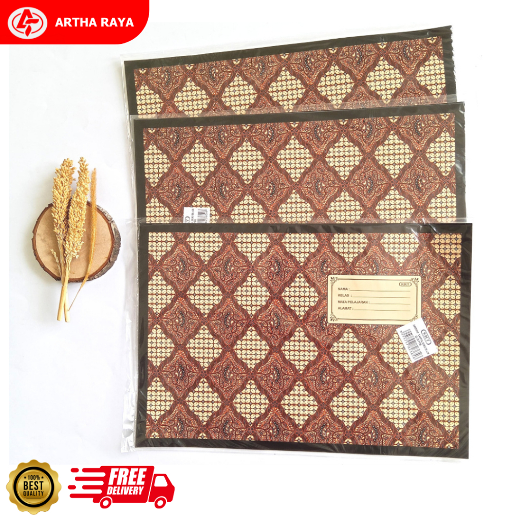 

Sampul Buku Batik Kiky Kwarto 1 Pack [20 PCS]