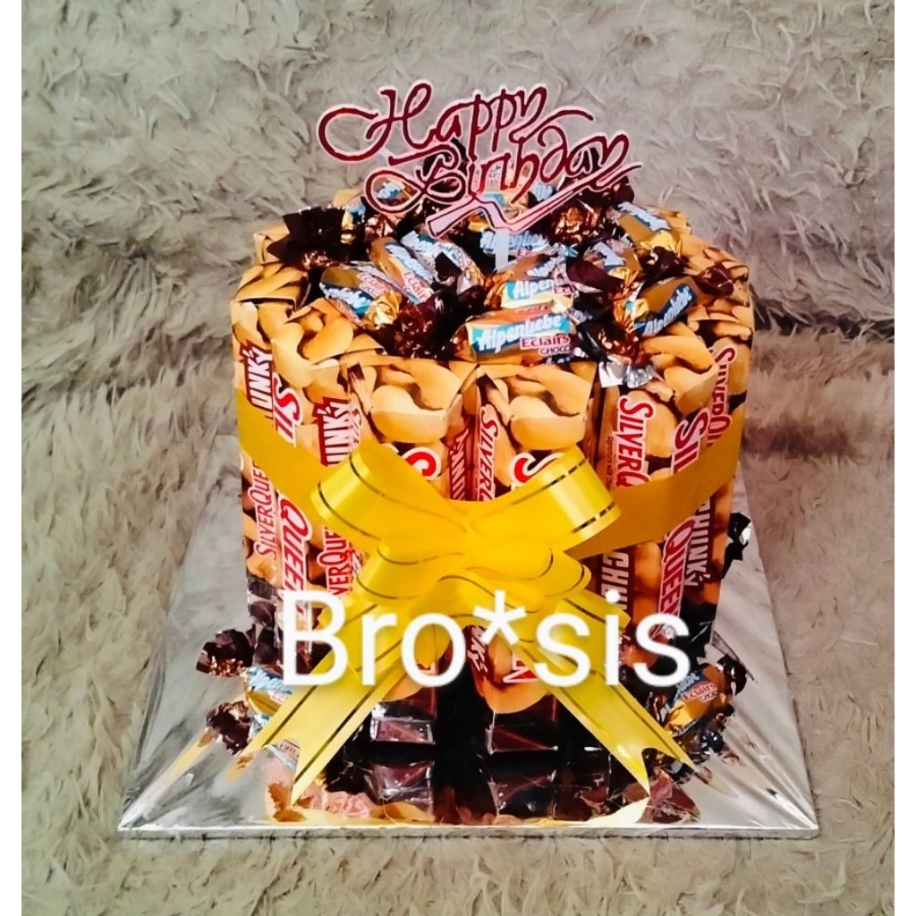 

kue ultah snack / kue ulang tahun snack