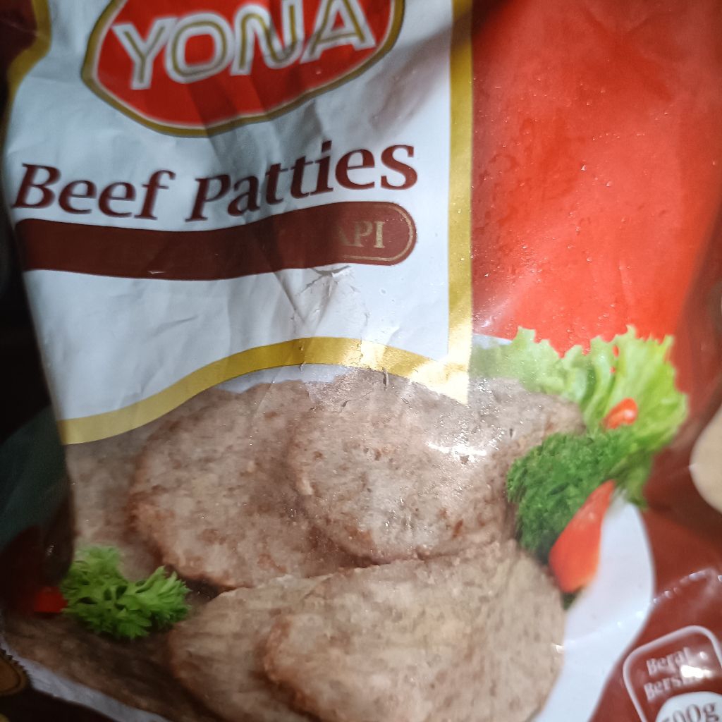 

YONA BEEF PATTIES 500gr