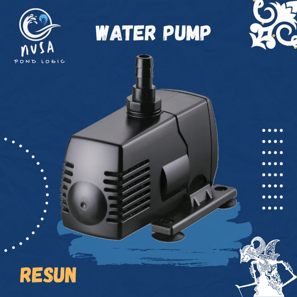 Pompa Air Hidroponik Akuarium Kolam Resun King 2 Water Pump