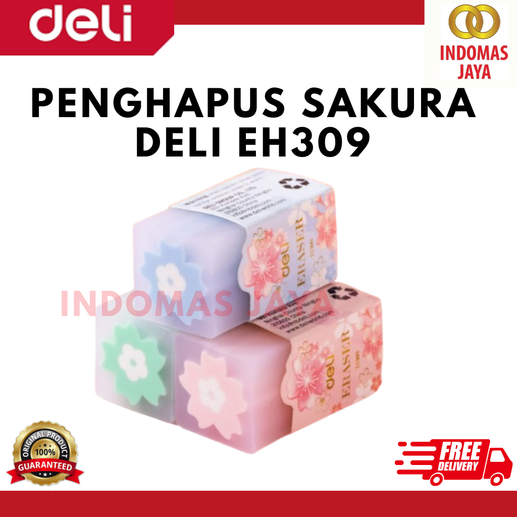 

Deli School Eraser / Penghapus Lucu Gambar Bunga Sakura Tidak Meninggalkan Sampah Hapusan Hasil Sangat Bersih EH309 (HARGA PER PCS)