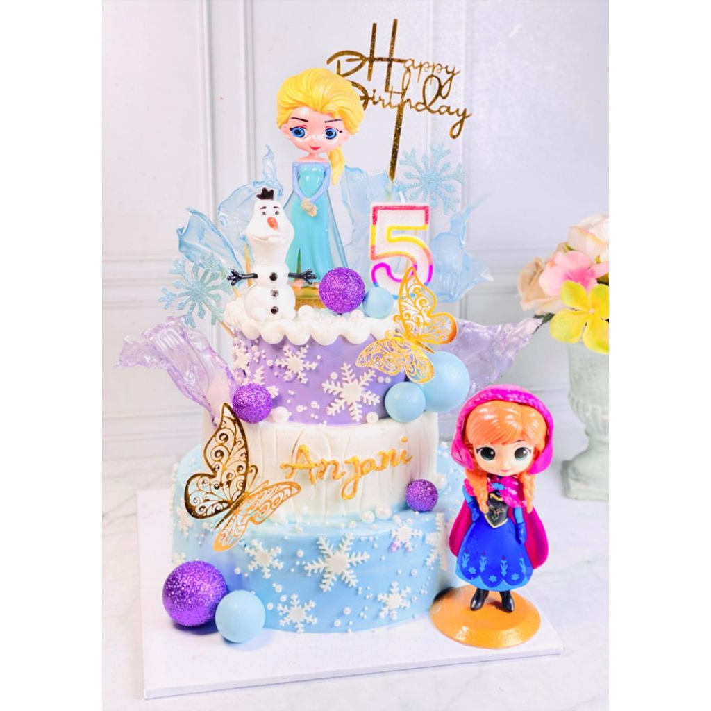 

kue ulang tahun anak birthday Frozen princess