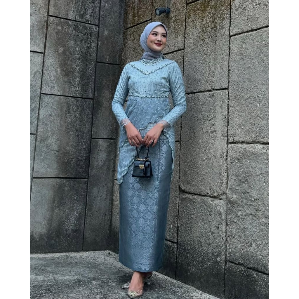 Akita Ghina Tunik Silver L Original by Akita id (New)