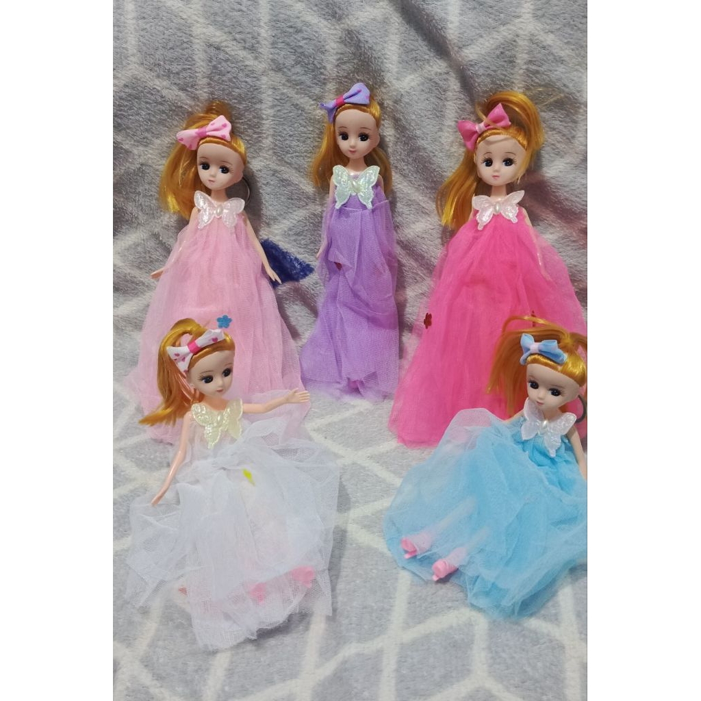 Gantungan kunci model Boneka barbie