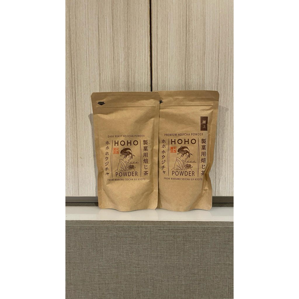 

[READY STOCK] HOHO Hojicha Dark Roast Premium Hojicha Powder 80g