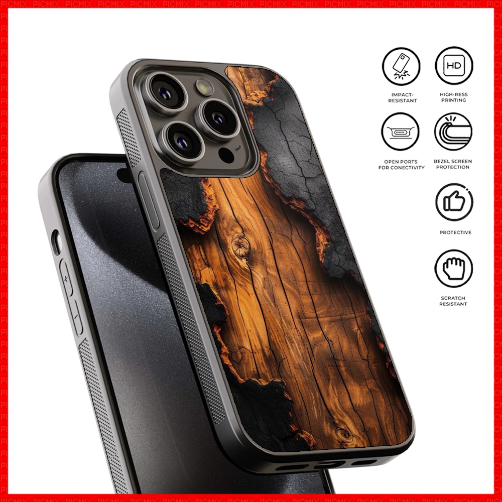 Case Casing iPhone 17 16 15 14 13 12 11 Pro Max Plus Air Mini XR SE Hybrid Cover Custom Hardcase Sof