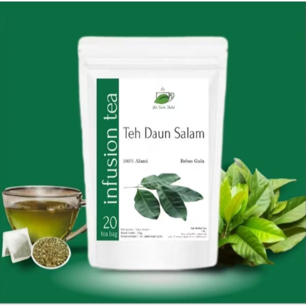 

TEH CELUP DAUN SALAM BANTU ATASI KOLESTEROL HIPERTENSI KESEHATAN JANTUNG DAN KEKEBALAN TUBUH ISI 20 TEA BAG