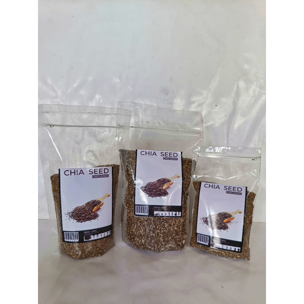 

Chia Seed Murni 100% – Cocok untuk Diet & Detox