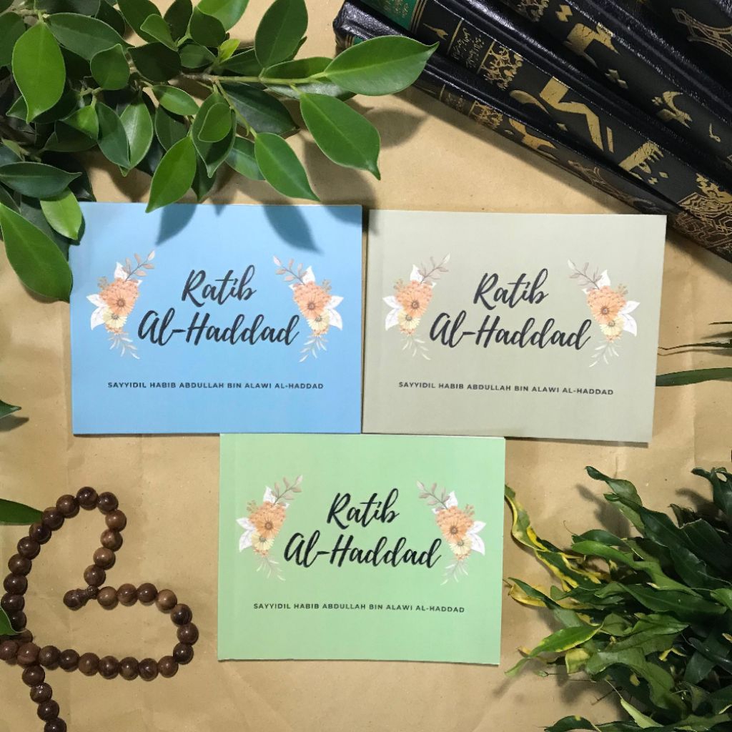 Ratib Al-Haddad Aesthetic (Arab-Latin-Terjemah) Kertas Novel