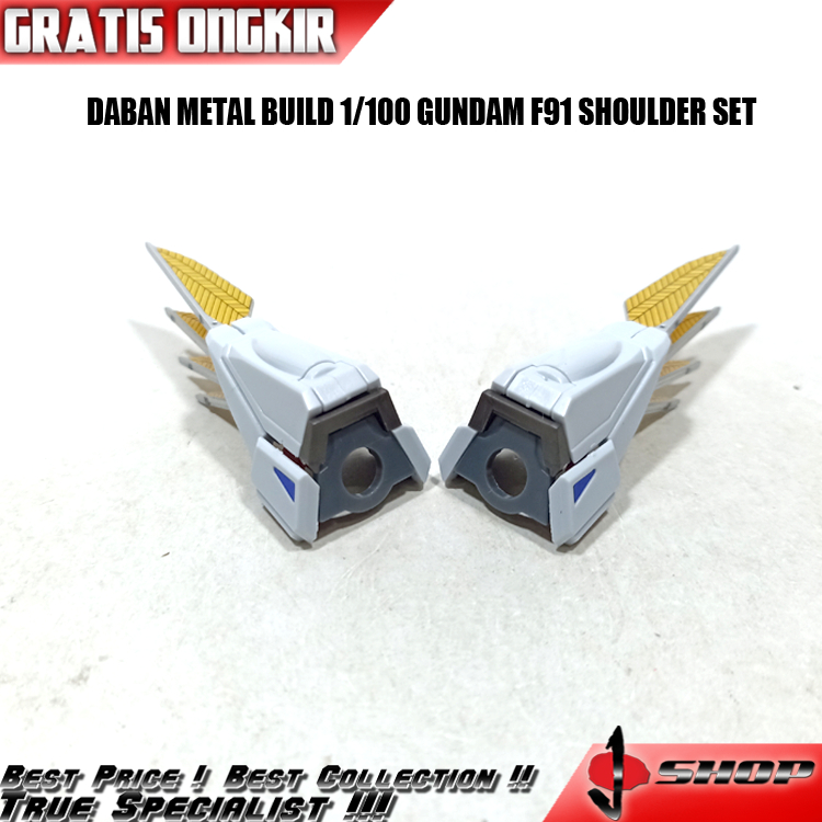 DABAN METAL BUILD 1/100 GUNDAM F91 SHOULDER SET BTLG31