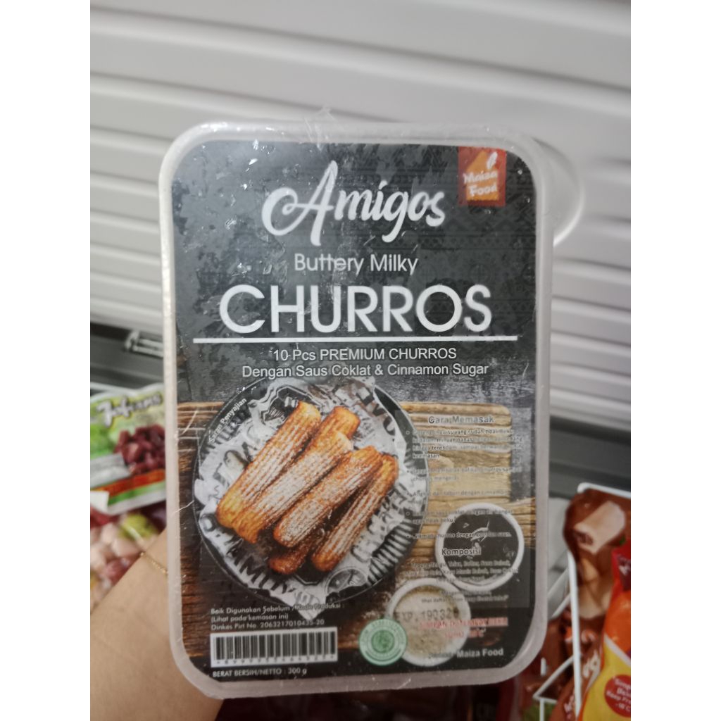 

amigos coklat churros isi 10pcs