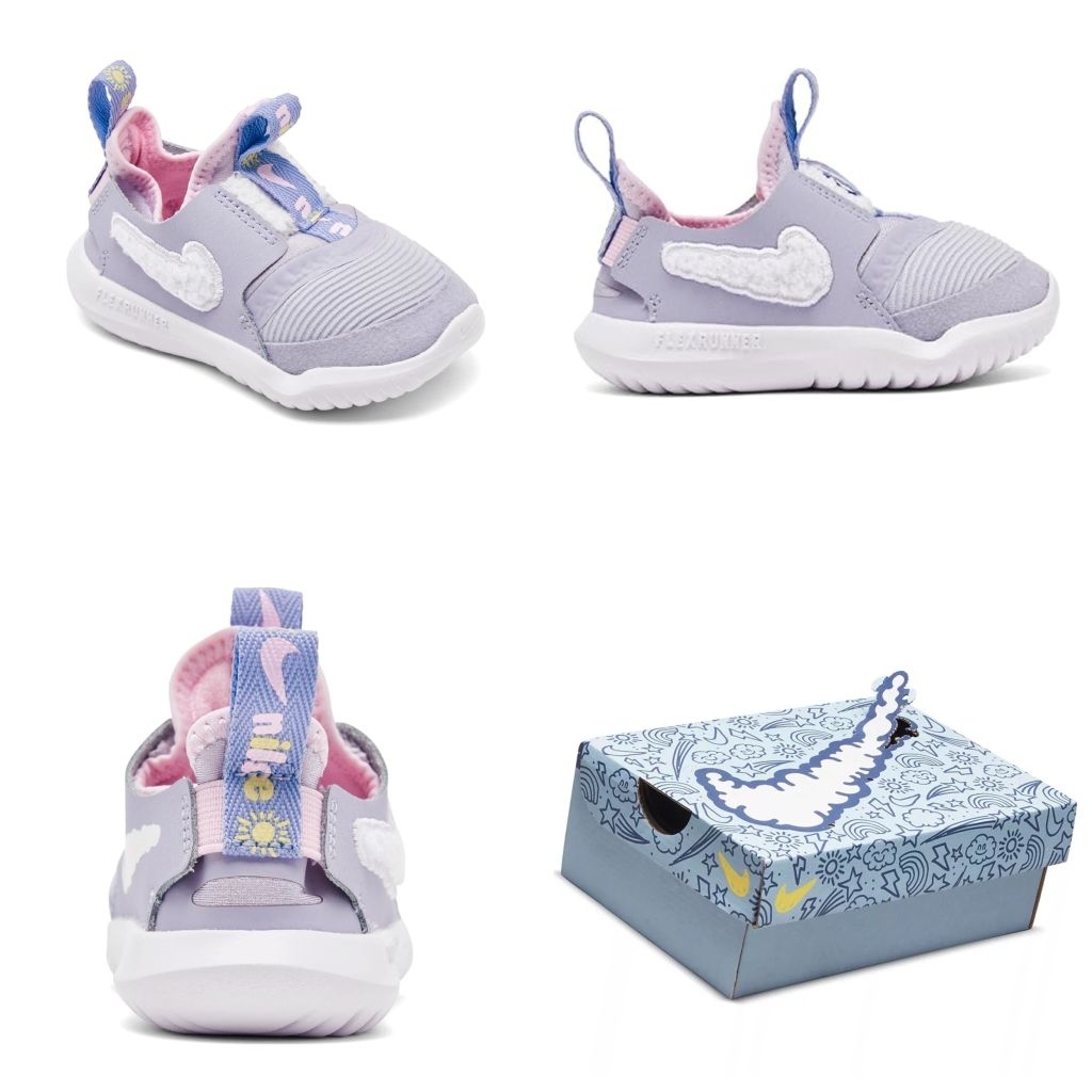 Nike flex runner sepatu slip on anak perempuan kids girl sale sz EU 33, EU 33.5