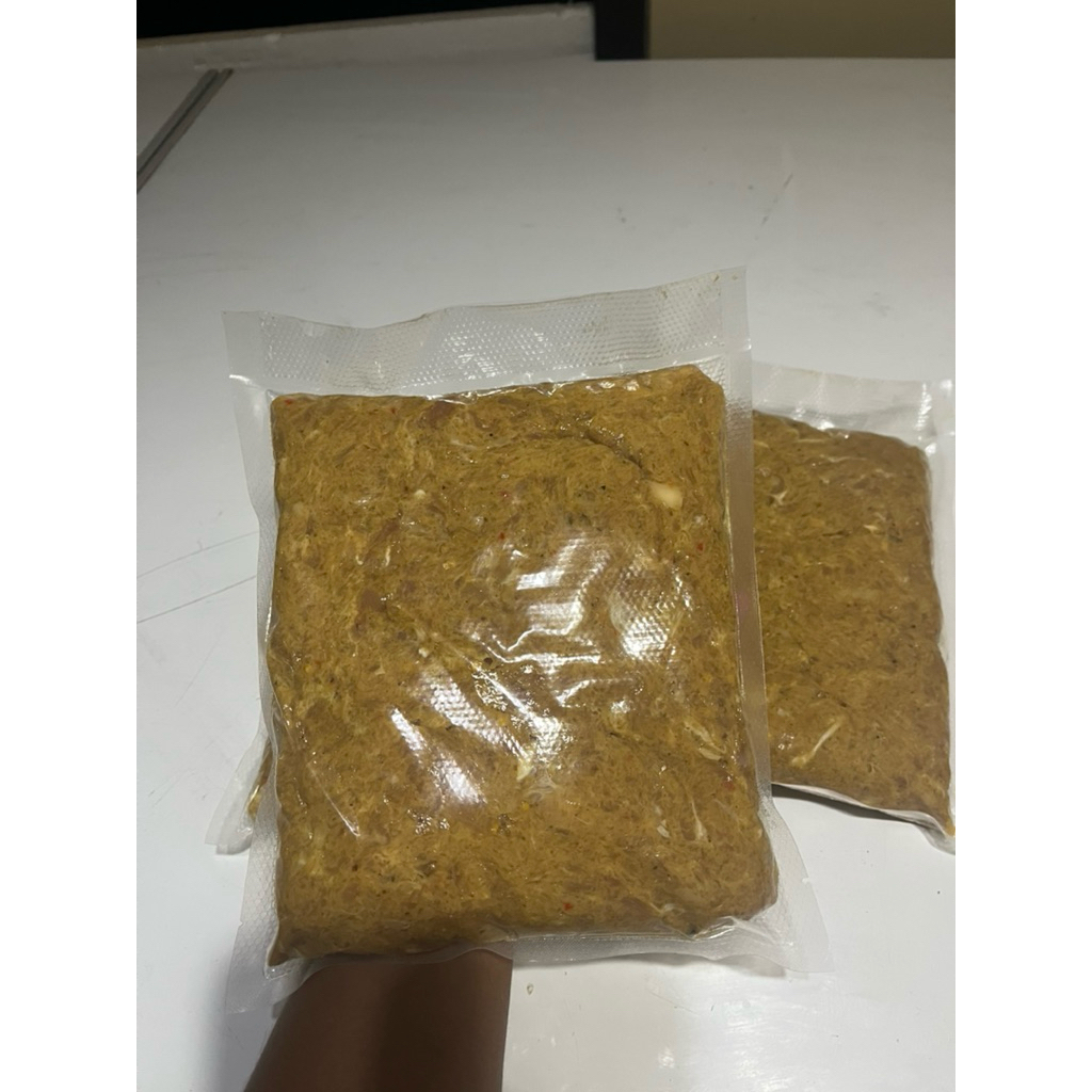 

Made Legam Luluh Sate Lilit Ayam Full Daging 1kg / Best Seller / Geratis Ongkir / Murah Lebay