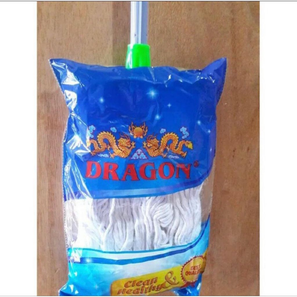 kain pel lantai dragon / pel lantai dragon 21cm / kain pel lantai besar / pel dragon large