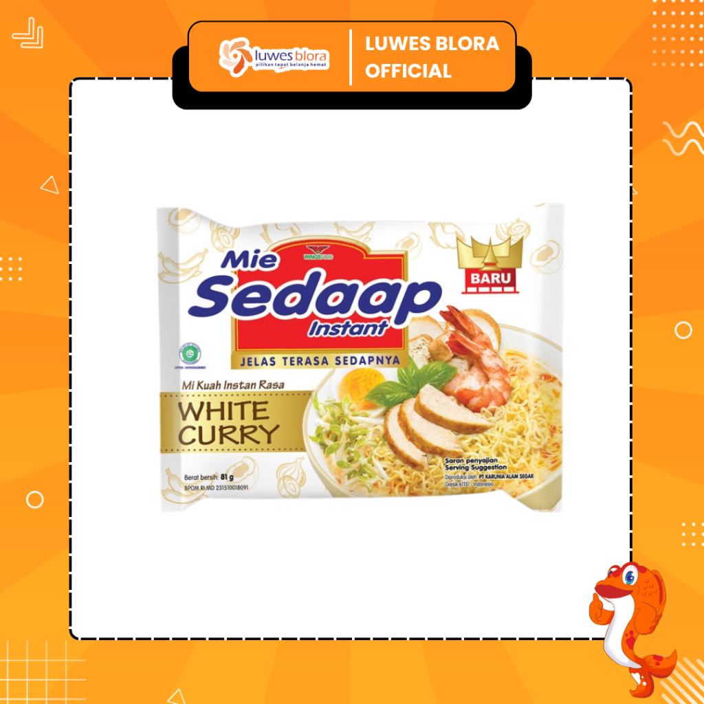 

Mie Sedaap White Curry 81gr