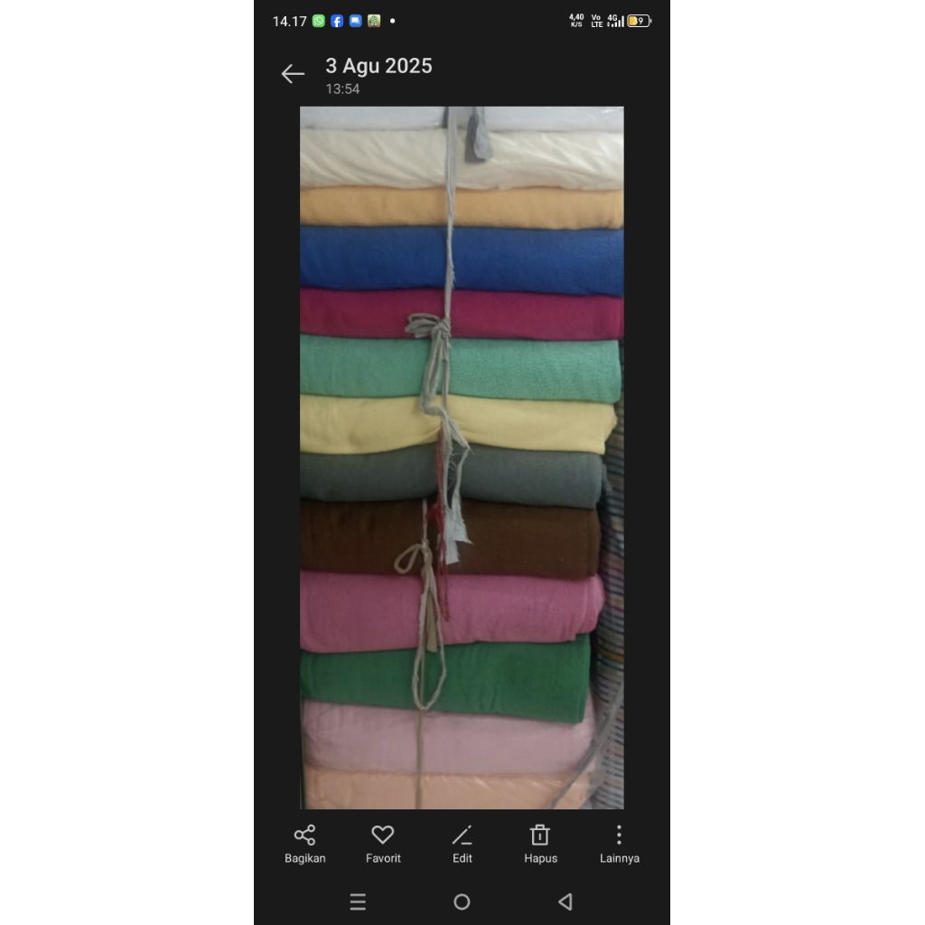 kain handuk meteran bahan meresap