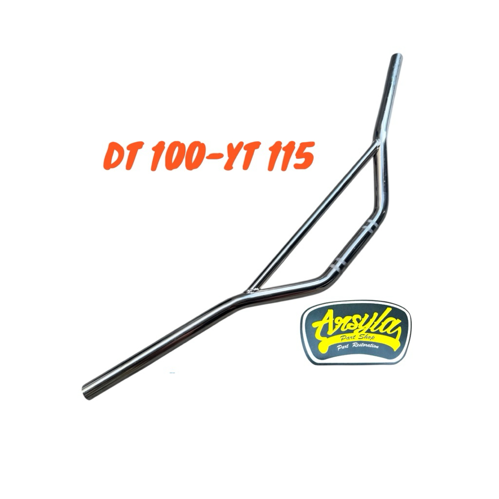stang stir yamaha dt100 dt125 yt115 crom bahan tebal